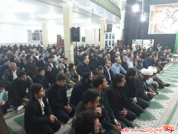 یادواره شهید عدنان سابوته و شهدای محله زمین شهری ایلام