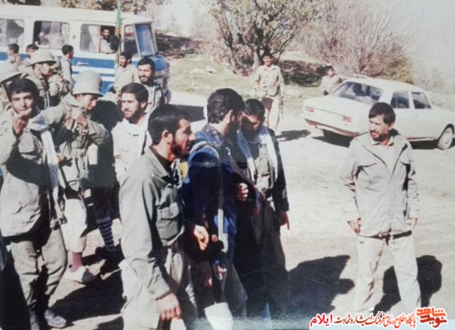 تصاویری از رزمندگان دلیر استان ایلام در مناطق جبهه و جنگ
