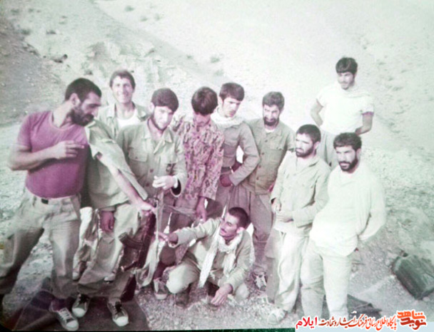 تصاویری از رزمندگان دلیر استان ایلام در مناطق جبهه و جنگ