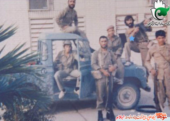 شهید هدایت صحرایی فرمانده اطلاعات گردان 505 محرم 