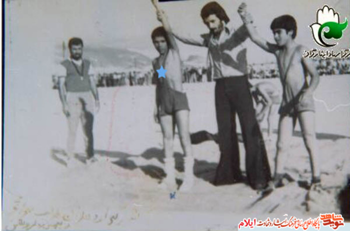 شهید هدایت صحرایی فرمانده اطلاعات گردان 505 محرم 