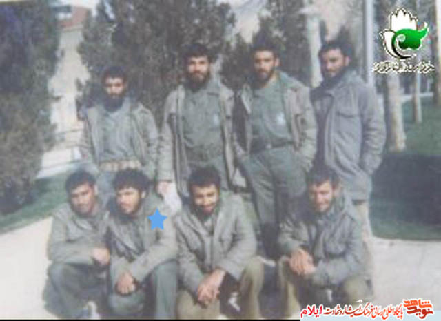شهید هدایت صحرایی فرمانده اطلاعات گردان 505 محرم 