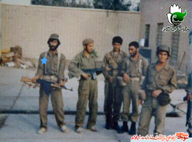 شهید هدایت صحرایی فرمانده اطلاعات گردان 505 محرم 