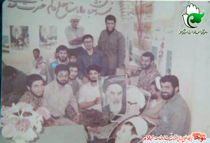 شهید هدایت صحرایی فرمانده اطلاعات گردان 505 محرم 