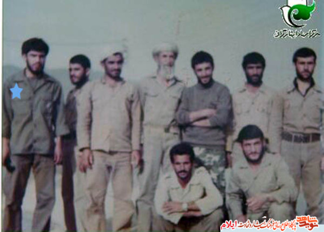 شهید هدایت صحرایی فرمانده اطلاعات گردان 505 محرم 