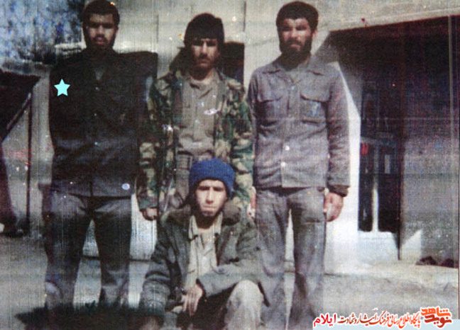 شهید هدایت صحرایی فرمانده اطلاعات گردان 505 محرم 
