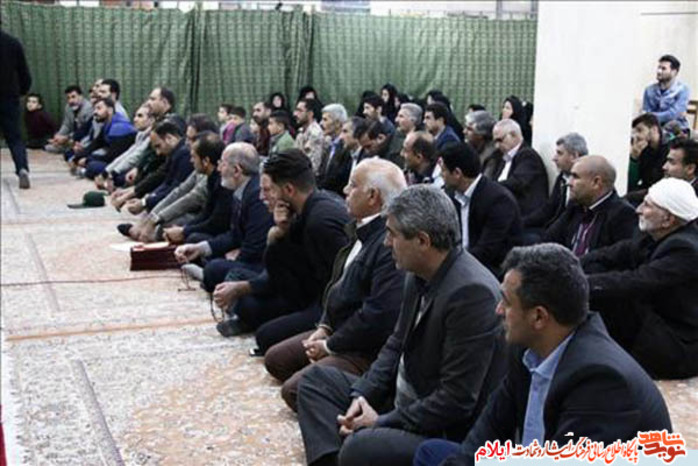 شب خاطره پاسداشت شهداي زمين فوتبال چوار تحت عنوان 