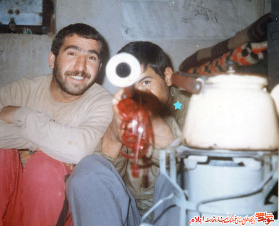 شهید رضا اسدی از شهدای مین زدا استان ایلام 