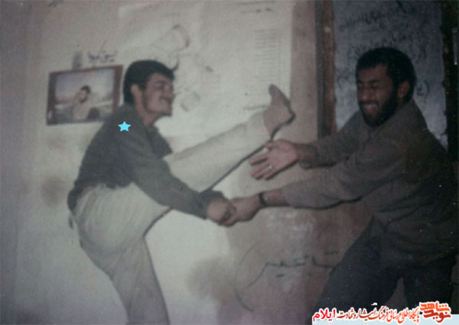 شهید رضا اسدی از شهدای مین زدا استان ایلام 