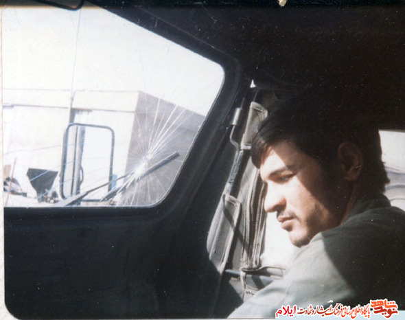 شهید رضا اسدی از شهدای مین زدا استان ایلام 