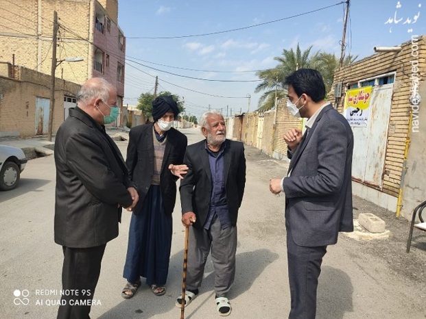 گزارش تصویری/ دیدار رئیس اداره بنیاد شهید رامهرمز از پدران شهدا