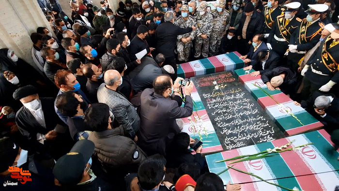 مراسم استقبال از پنج شهید گمنام و شهید والامقام تازه تفحص شده حسن یونسیان - یازدهم دیماه ۱۴۰۰ یادمان کوشک امام رضا (ع) سمنان