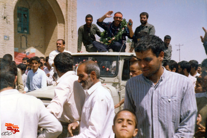 بازگشت از اسارت ابراهیم نصیری - 1369/6/4