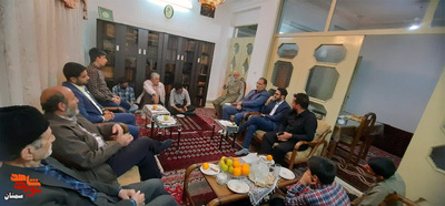 دیدار بسیجیان پایگاه مقاومت بسیج صاحبالامر (عج) با خانواده معظم سردار شهید حاج حسن شوکتپور- نهم فروردینماه ۱۴۰۲ شهرستان سمنان