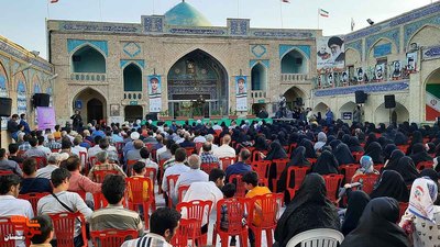 مراسم چهلم شهید غیرت حمیدرضا الداغی- بیستوچهارم خرداد ۱۴۰۲ گلزار شهدای امامزاده علی اشرف شهرستان سمنان