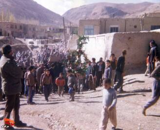 تشییع شهید منوچهر عاشوری - روستای کودرز - 1366