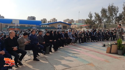 مراسم زنگ شهید به مناسبت روز بزرگداشت شهدا- بیست و دوم اسفندماه ۱۴۰۳ مدرسه دخترانه شاهد فاطمهزهرا(س) شهرستان سمنان