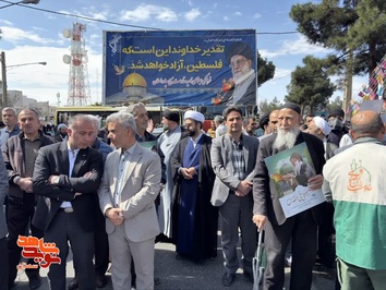 راهپیمایی روز قدس- هشتم فروردین ۱۴۰۴ شهرستان دامغان