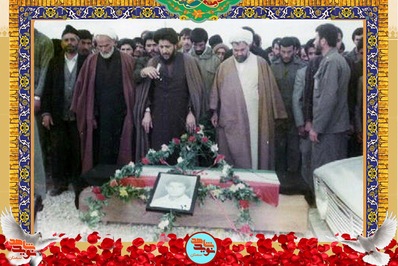 مراسم تشییع پیکر شهید محمود امی